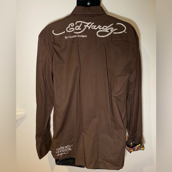 Ed Hardy Western shirt - Picture 5 of 9
